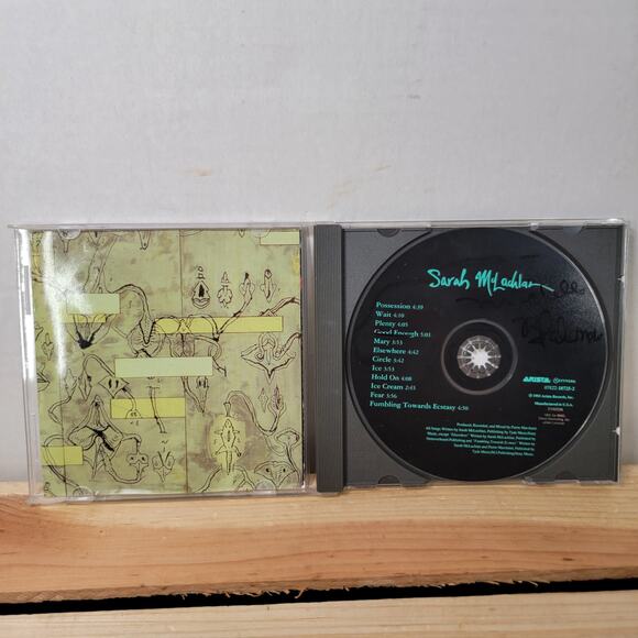 CD Sarah McLachlan - Fumbling Towards Ecstasy - Picture 2 of 5